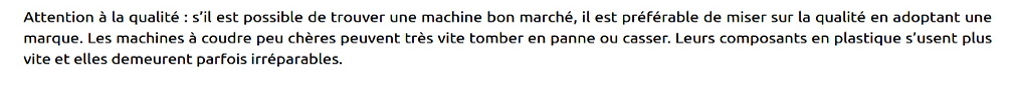 Argument-contradictoire, de vente mis en avant par une "grande enseigne"