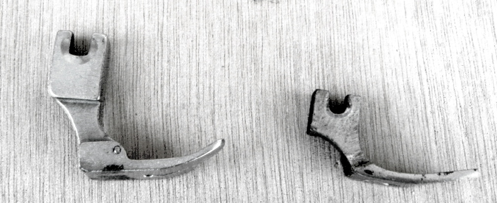 Pied haut, � c�t� d'un pied bas